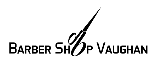 Logo of a barbershop in Vaughan, representing a modern and professional grooming experience with expert barbers.